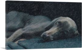 Weimaraner Dog Breed-1-Panel-18x12x1.5 Thick