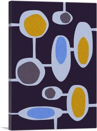 Mid-Century Modern Eggs Sunny Side Up-1-Panel-40x26x1.5 Thick
