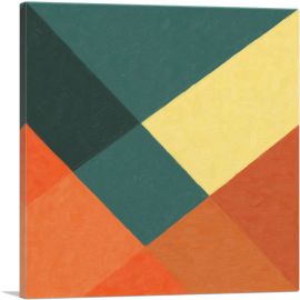 Mid-Century Modern A Single Tile-1-Panel-36x36x1.5 Thick