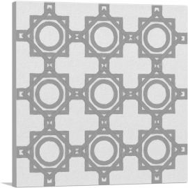 Mid-Century Modern Divine Tile-1-Panel-18x18x1.5 Thick