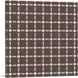 Mid-Century Modern Reinforced Grid-1-Panel-18x18x1.5 Thick