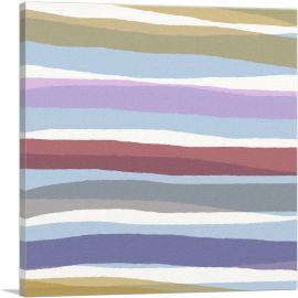 Modern Streaks of Colors-1-Panel-36x36x1.5 Thick