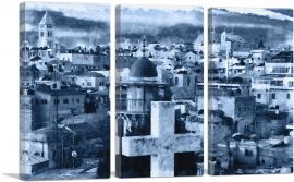 Jerusalem Home decor-3-Panels-90x60x1.5 Thick