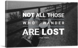 Not All Who Wonder Are Lost-1-Panel-40x26x1.5 Thick