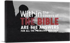 Within Bible Answers for Problems Religious-1-Panel-18x12x1.5 Thick