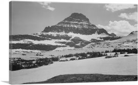 Mountains - From Logan Pass - Glacier National Park - Montana-1-Panel-40x26x1.5 Thick