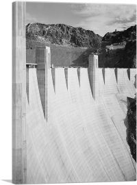 Close-Up Hoover Dam - Nevada-1-Panel-26x18x1.5 Thick
