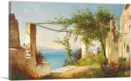 A View From The Amalfi Coast In Italy-1-Panel-12x8x.75 Thick