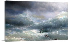 Wave 1889-1-Panel-26x18x1.5 Thick