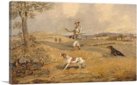 Partridge Shooting 1825-1-Panel-12x8x.75 Thick