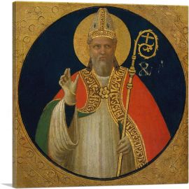 A Bishop Saint 1425-1-Panel-12x12x1.5 Thick