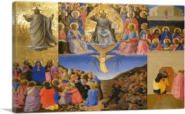 The Ascension Of Christ The Last Judgement Pentecost-1-Panel-40x26x1.5 Thick