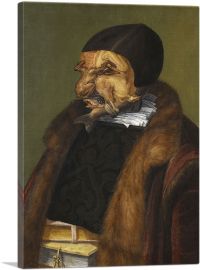 The Lawyer - Possibly Ulrich Zasius 1566-1-Panel-60x40x1.5 Thick