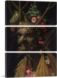 Four Seasons in One Head 1590-3-Panels-90x60x1.5 Thick
