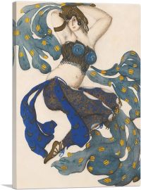 Costume Design For An Odalisque In Sheherezade-1-Panel-18x12x1.5 Thick