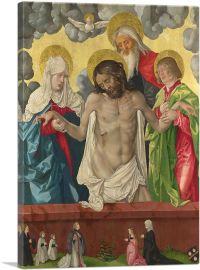 The Trinity And Mystic Pieta-1-Panel-18x12x1.5 Thick