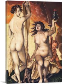 Two Witches 1523-1-Panel-12x8x.75 Thick