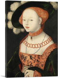 Portrait Of a Lady 1530-1-Panel-12x8x.75 Thick
