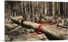 Bloody Trees-1-Panel-40x26x1.5 Thick