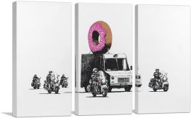 Donut Police-3-Panels-60x40x1.5 Thick