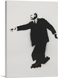 Lenin on Roller Skates-1-Panel-12x8x.75 Thick