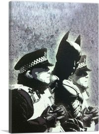 Batman and The Police-1-Panel-18x12x1.5 Thick