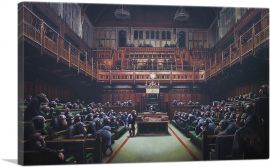 Monkey Parliament-1-Panel-12x8x.75 Thick