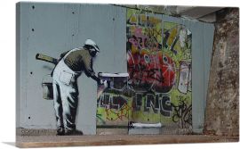 Graffiti Wallpaper Hanging-1-Panel-26x18x1.5 Thick