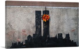 Twin Towers NYC Tribute-1-Panel-26x18x1.5 Thick