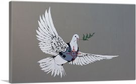 Armoured Peace Dove-1-Panel-12x8x.75 Thick