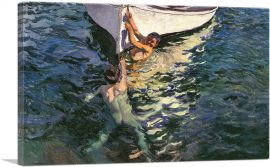 The White Boat 1905-1-Panel-12x8x.75 Thick