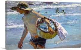 Yound Fisherman - Velencia 1904-1-Panel-12x8x.75 Thick