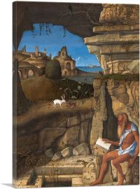 Saint Jerome Reading 1505-1-Panel-40x26x1.5 Thick