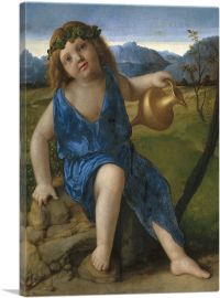 The Infant Bacchus-1-Panel-12x8x.75 Thick