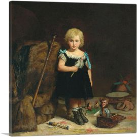 Portrait Alfred Auguste Frederic Victor Labatt De Lambert-1-Panel-18x18x1.5 Thick