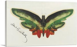 Green Butterfly-1-Panel-12x8x.75 Thick