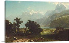 Lake Lucerne 1858-1-Panel-40x26x1.5 Thick