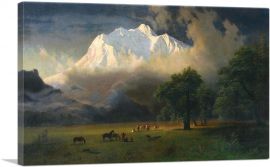 Mount Adams Washington 1875-1-Panel-18x12x1.5 Thick