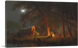 Oregon Trail Campfire 1863