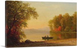 Autumn On The Lake 1860-1-Panel-26x18x1.5 Thick