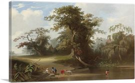 Rural Scenery 1845-1-Panel-26x18x1.5 Thick