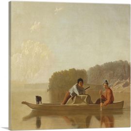 The Trappers Return 1851-1-Panel-26x26x.75 Thick