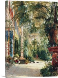 The Interior Of The Palm House 1832-1-Panel-40x26x1.5 Thick