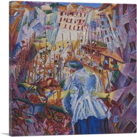 The Street Enters the House 1911-1-Panel-26x26x.75 Thick