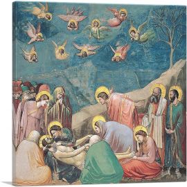 The Lamentation Of Christ 1305-1-Panel-12x12x1.5 Thick