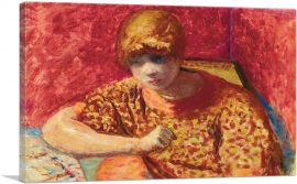 The Red Dressing Gown 1912-1-Panel-12x8x.75 Thick