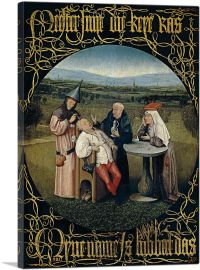 The Extraction of the Stone of Madness 1490-1-Panel-40x26x1.5 Thick