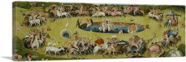 The Garden of Earthly Delights - Center Detail-1-Panel-36x12x1.5 Thick