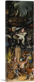 The Garden of Earthly Delights - Hell Panel 1515-1-Panel-48x16x1.5 Thick