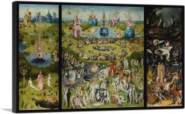 The Garden of Earthly Delights 1515-1-Panel-26x18x1.5 Thick